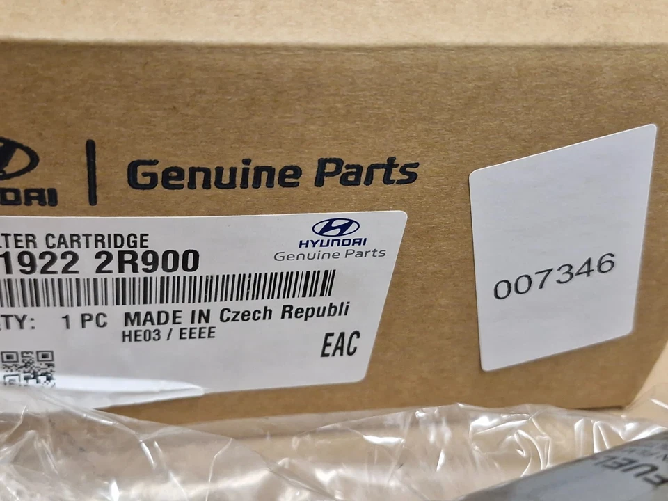 Hyundai i30 ix55 i40 Santa Fe Diesel Fuel Filter 319222R900 Genuine NEW OEM - Image 4 of 4