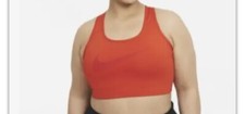 Nike Dri-FIT Swoosh Icon Clash Medium-Support Graphic Racerback Sports Bra 1X