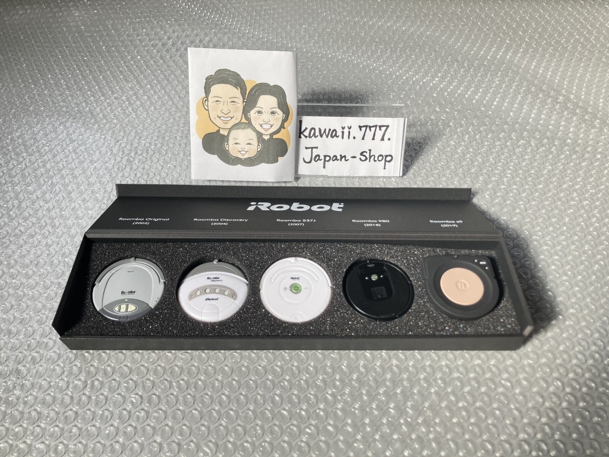 iRobot Roomba 30th Anniversary Miniature Set from Japan Rare