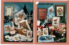 HUGGA BEARS CROSS STITCH LEAFLET N62