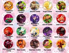 Cookie Run Kingdom NEW Pins Pin Buttons Keych...