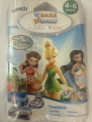 VTech VSmile Bewegung Lernspiel Disney Feen, neues Spielzeug und Spiele