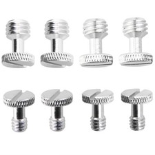 NICERYIG 8PCS 3/8" 1/4" Camera Quick Release Tripod Screw Connecter for DSLR Rig