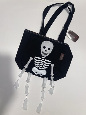 Papyrus Canvas Tote Bag - Skeleton 