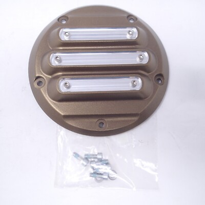 Harley Davidson Dominion Collection Derby Cover - Bronze - New - 25700966