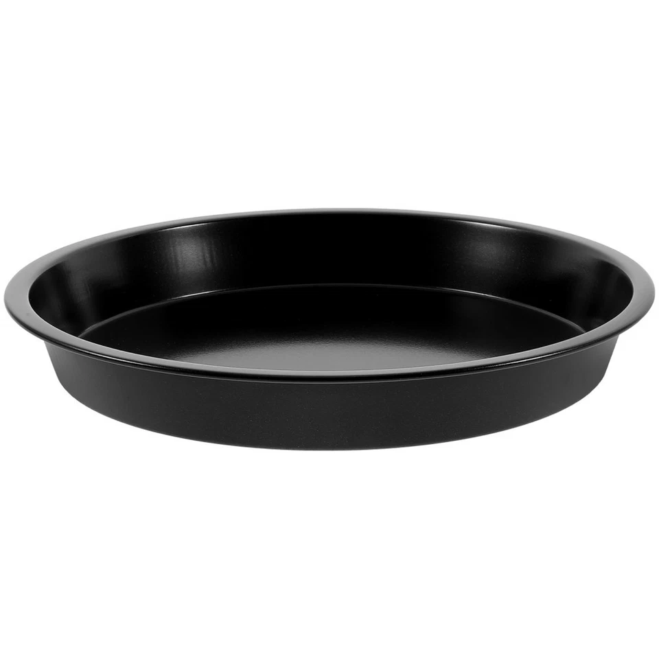 Carbon Steel Nonstick Pizza Crisper Tray Round 22 cm Bakeware For Oven