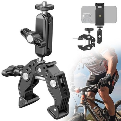 Super Clamp Klemme Superklemme Handy Cam Halterung Klemmhalterung für Kameras