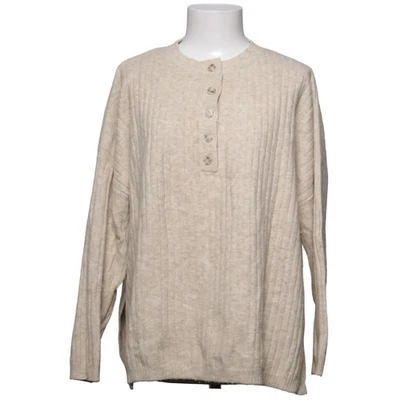 Zara, pull en tricot, taille : S, beige, acrylique/polyamide/laine, unicolore... - Photo 1/4