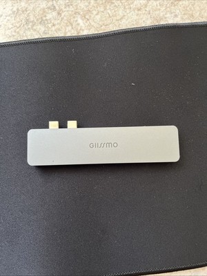 USB C Hub MacBook Pro Adapter 6 in 2 mit Thunderbolt 3 0 Anschlüssen