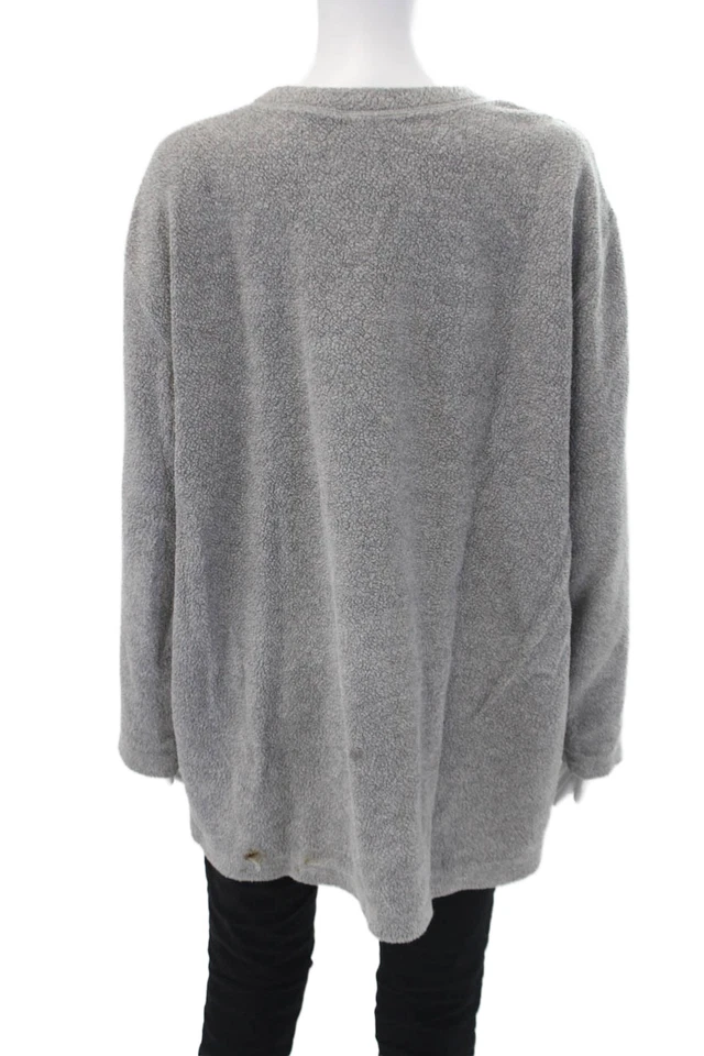 Suéter Hanna Andersson Mujer Algodón Texturizado Mangas Largas Cuello Redondo Talla XL Foto 3 de 4