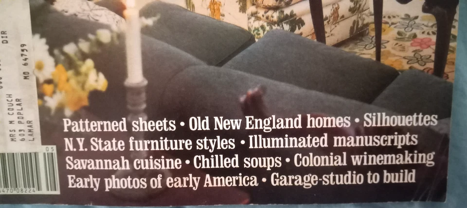 Colonial Homes Magazines - 1981 - Very Good Condition - Vintage - Image 4 of 4