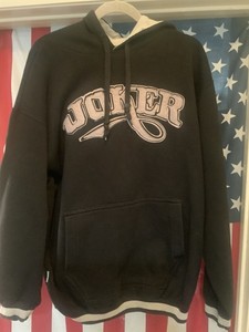 Joker Brand Vintage Hoodie Blue Size Xl