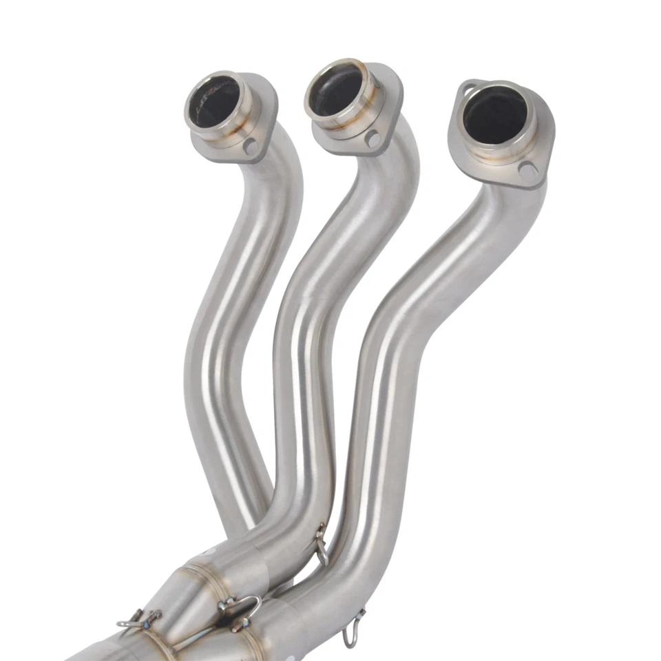 For Yamaha TRACER 900 FZ09 15-24 Full Exhaust System Manifold Link Pipe Mufflers Foto 3 de 4