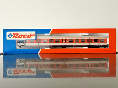 ROCO 44671 - DB S-BAHN PILOT CAR - DB - H0 - EXCELLENT! (WR-6910)