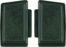 1969 Camaro Standard Steering Wheel Horn Shroud Buttons Black Pair 1969 Camaro Standard Steering Wheel Horn Shroud Buttons Black Pair