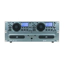 Gemini Pro DJ Equipment Mountable Dual CD CD-R Media Players USB Input