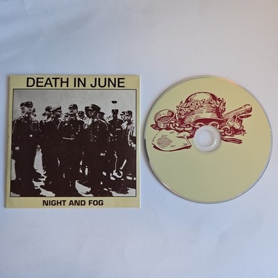 DEATH IN JUNE Night And Fog UK 9track Live CD 