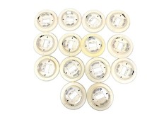 LOT OF 14 Siemens DB-11 Fire Alarm Detector Bases
