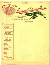 1895 Pasquale Giunta Sons Philadelphia Olive ...