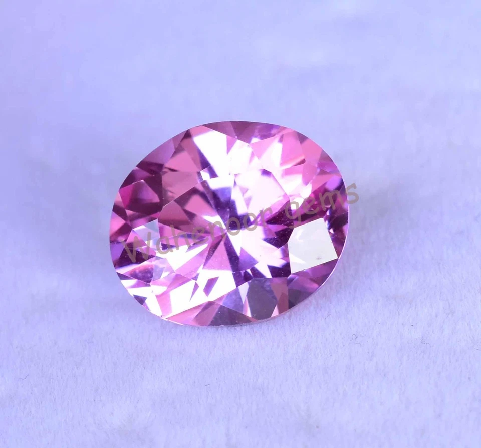 11.60 Ct Natural Pink Sapphire Oval Master Cut Flawless Certified Loose Gemstone - image 4 of 4