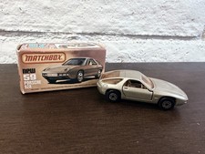 Vintage Matchbox Superfast 1979 Lesney No 59 Gold Porsche 928 w/box