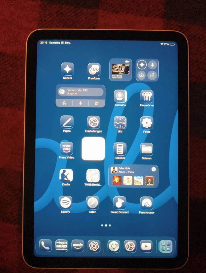 Blitzangebot nur am Wochenende Apple iPad Mini 7 Inclusive Spigen Case