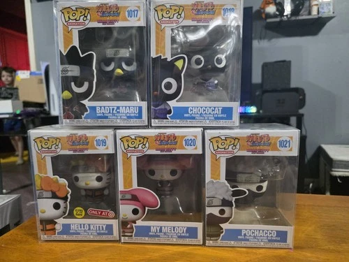 Sanrio/Naruto Funko SET