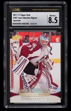 Jean Sebastien Giguere /10 High Gloss Exclusives 2011-12 Hockey Card CSG 8.5