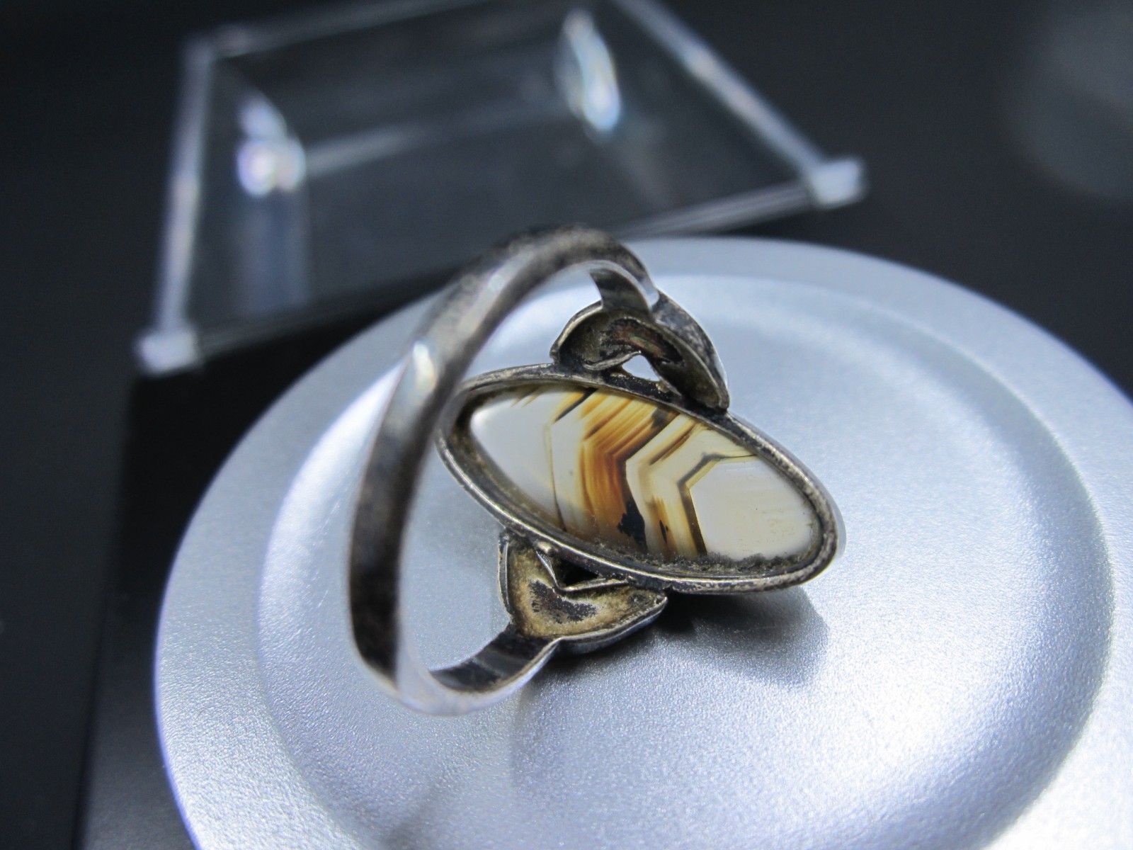 ART DECO FULLY HALLMARKED SOLID STERLING SILVER G… - image 9