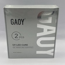 GAOY Gel Top Coat and Base Coat 2 Pack Gel 6/2027 0.54oz