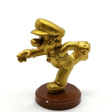 Gold Mario Secret Choco Egg Figure Furuta Nintendo Japan Super Mario Sports Rare