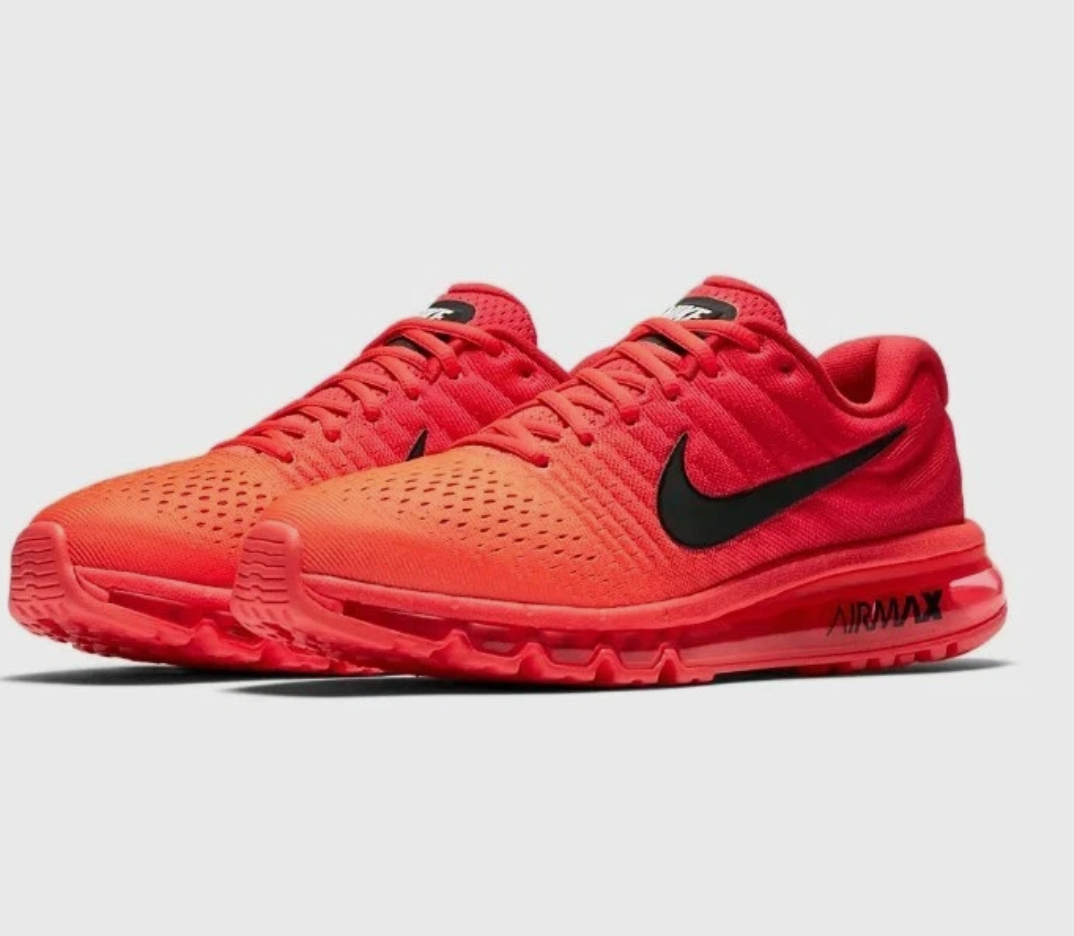 Size 8.5 - Nike Air Max 2017 Bright Crimson for sale online | eBay