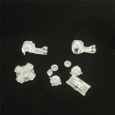 Clear White A Buttons L R Buttons D-pad For Nintendo Game Boy Advance SP GBA SP