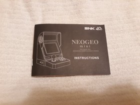 SNK NEO GEO Mini 40th Anniversary Arcade Japanese King of Figthers