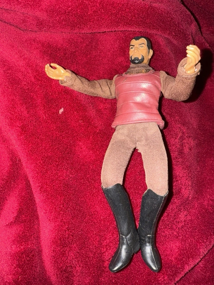 KLINGON vintage Mego Star Trek 8" con ropa original solamente Foto 3 de 4