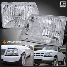 Fits 1998-2000 Ford Ranger Clear Headlights Head Lamps Assembly Leftright 98-00 Fits 1998-2000 Ford Ranger Clear Headlights Head Lamps Assembly Leftright 98-00