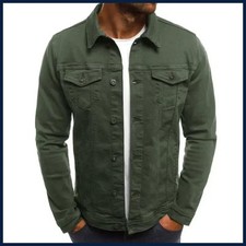 Men's Denim Jackets Cotton Vintage Classic Trend Motor&bicyle Autumn Jacket Men