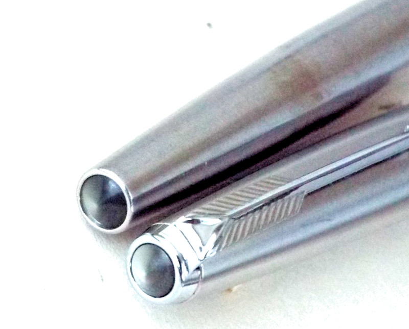 Parts Cap / barrel for Parker 61  Flighter Fountain PenChrome  trim 1970s USA