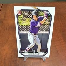 Bowman 2025 Ethan Holliday Colorado Rockies #BP-1 1st Bowman