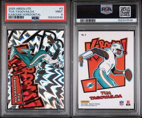 2025 Panini Absolute Tua Tagovailoa Base (PSA 9)