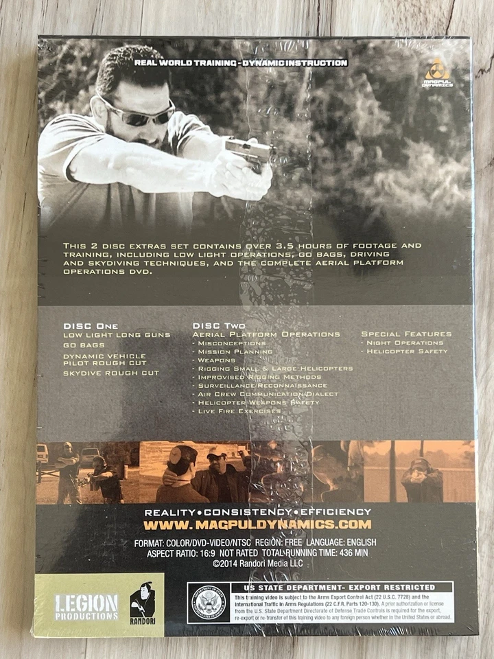 Magpul Dynamics The Complete Art Of The firearm Special Features DVD New/ Sealed - Image 2 of 2