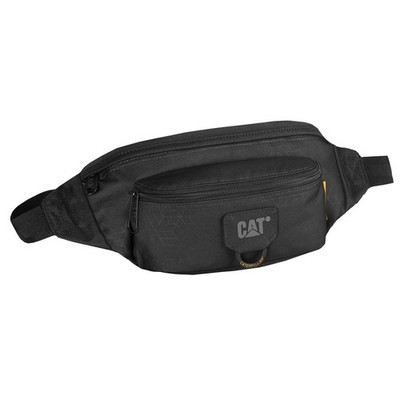 Caterpillar CAT Raymond Black Waterproof Travel Adjustable Fanny Pack Waist Bag