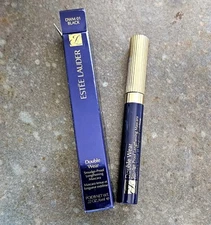 Estee Lauder Double Wear Smudge-Proof Lengthening Mascara 01 Black .22 oz NIB!