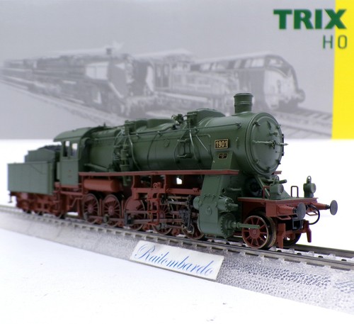 ⭐TRIX MFX DCC SOUND LOCOMOTIVA A VAPORE G 12 N°1901 W.St.E. art 22458 #F | Condition: Usato