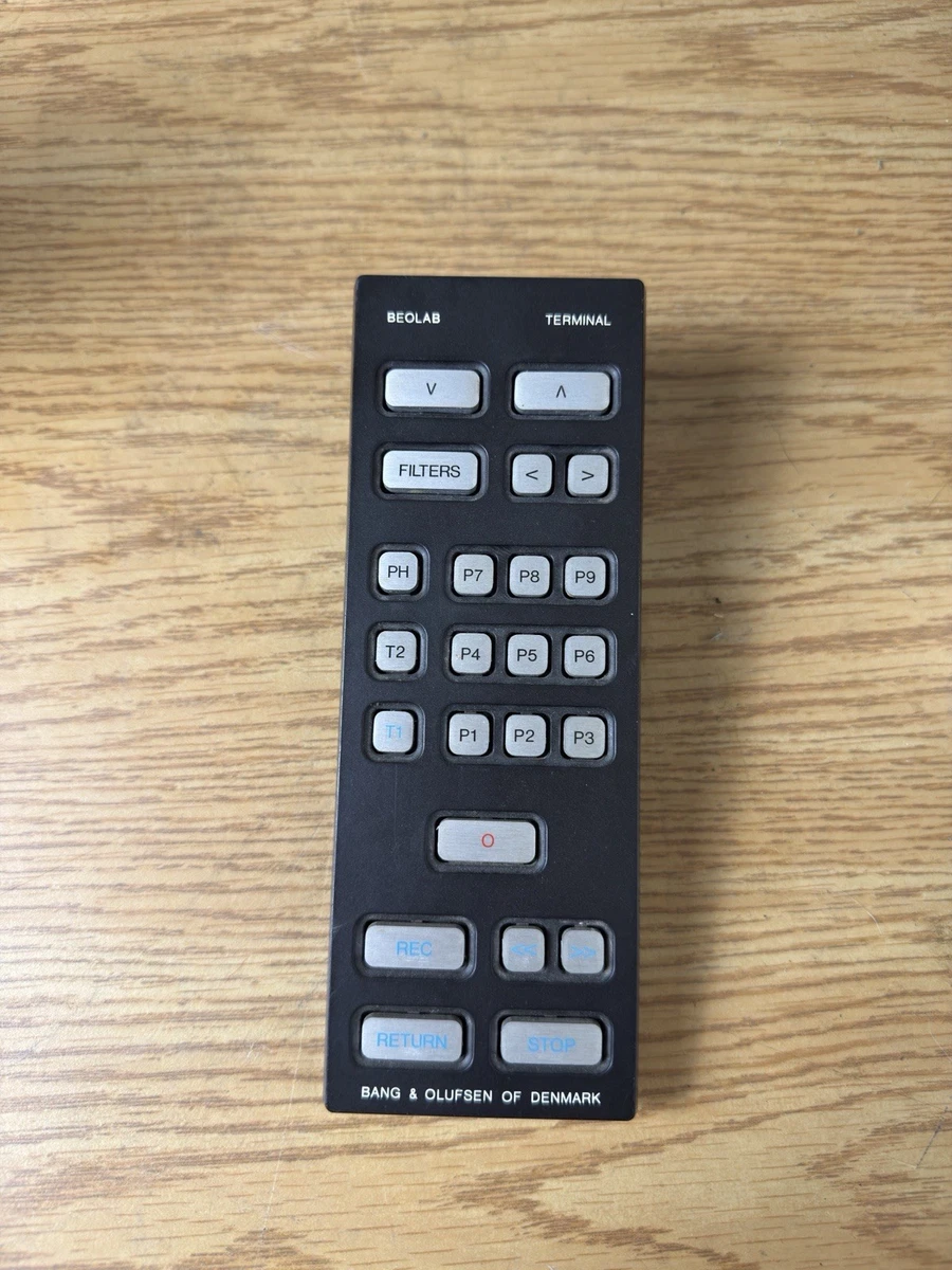 Bang & Olufsen TV, Video and Home Audio Remote Control for sale - eBay