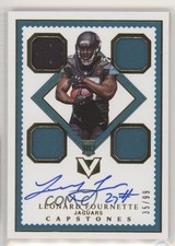 2017 Panini Vertex Rookie Capstones 35/99 Leonard Fournette #109 Auto va5