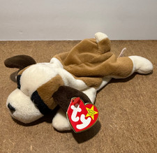 TY Beanie Baby BERNIE the St. Bernard Dog (8.5 inch) Retired Stuffed Animal Toy