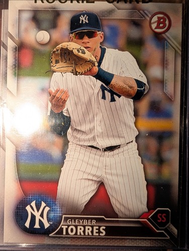 2016 Bowman Draft - Top Prospects Gleyber Torres #BD-160 (RC) YANKEES ROOKIEš„ - Picture 2 of 4
