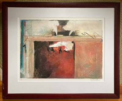 Starlie Sokol Hohne (b. 1958) Original Abstract Mixed Media 1/1 American Listed