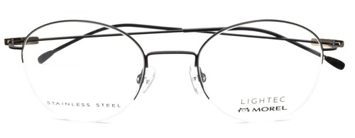 MOREL FRANCE 30152L ND 02 49 mm Occhiali in acciaio inox RX Occhiali ottici nuovi - Foto 8 di 12